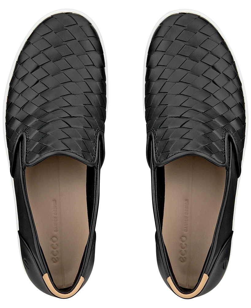 Ecco Women's Soft 7 Woven Slip-On Sneakers