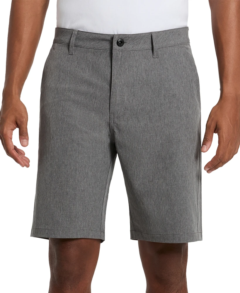 Kenneth Cole Men's Heathered Tech Performance 9" Shorts