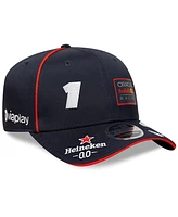 New Era Big Boys and Girls Max Verstappen Navy Red Bull Racing Replica Driver 9SEVENTY Stretch-Snap Hat