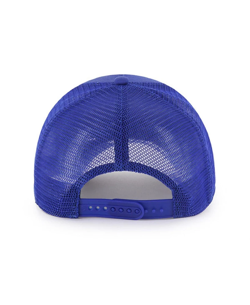 '47 Brand Men's Royal Kansas City Royals Ballpark Offside Adjustable Trucker Hat