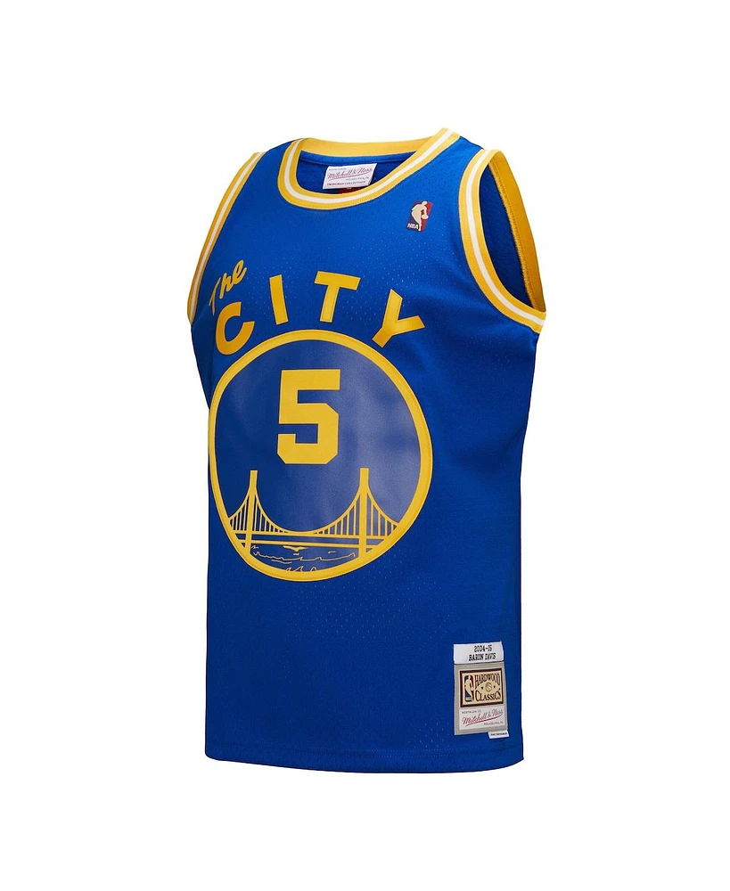 Mitchell & Ness Men's Baron Davis Royal Golden State Warriors Hardwood Classics 2004/05 Swingman Jersey