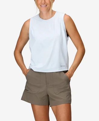 Marmot Women's Air Exchange Upf 50 High Neck Tank Shirt