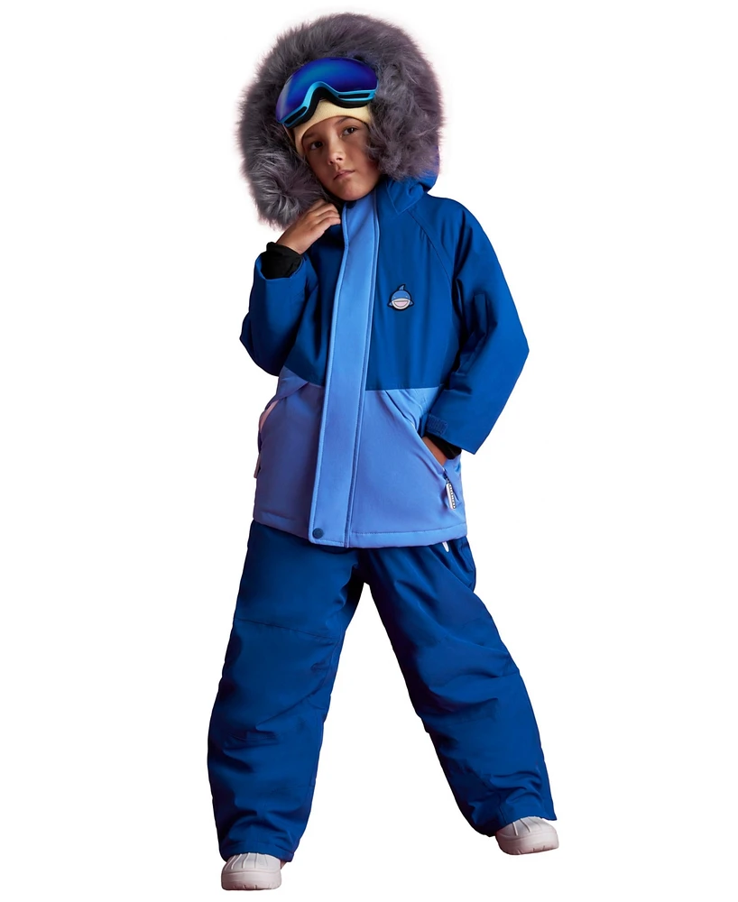 Roarsome Little Girls Reef the Shark Ski Jacket