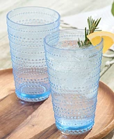 Certified International Santa Fe Acrylic Ice Tea Glasses, Set of 6