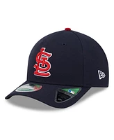 New Era Men's Navy St. Louis Cardinals Player Replica 9FORTY Adjustable Hat