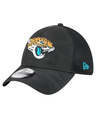 New Era Men's Black Jacksonville Jaguars Active Camo 39THIRTY Flex Hat