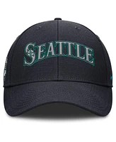 Nike Men's Navy Seattle Mariners Rise Gaberdine Adjustable Hat