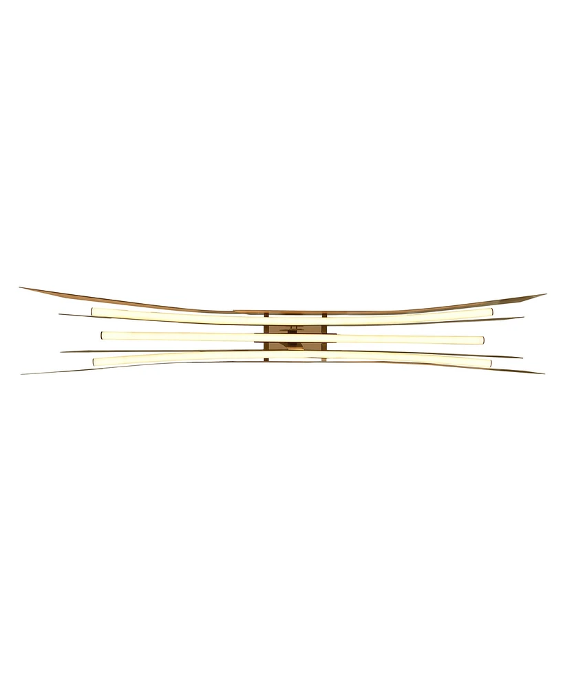 Cwi Lighting 27" Metal Solara Integrated Led Chandelier