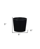 Round Plastic Planter Pot for Indoor and Outdoor Garden Decor