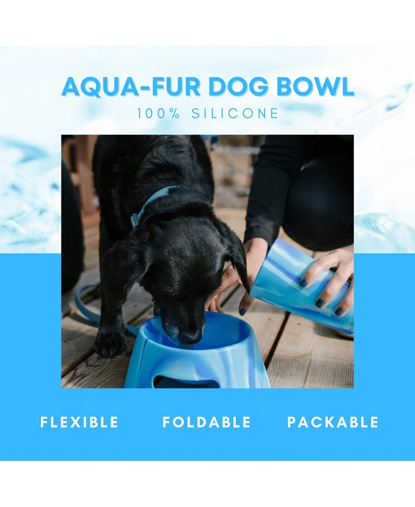 Aqua-Fur Dog Bowl 18oz: Peppermint