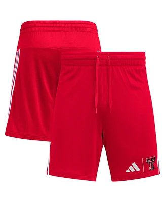 Adidas Men's Red Texas Tech Raiders Aeroready 7" Shorts