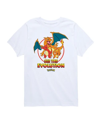 Pokemon Big Boys See The Evolution Graphic T-Shirt