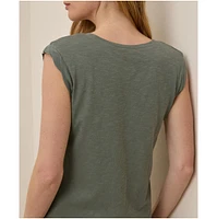 Pact Women's Organic Cotton Featherweight Slub Muscle Tee