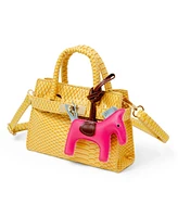 Tiny Treats + Zomi Gems Girls Crocodile Pony Handbag, Orange