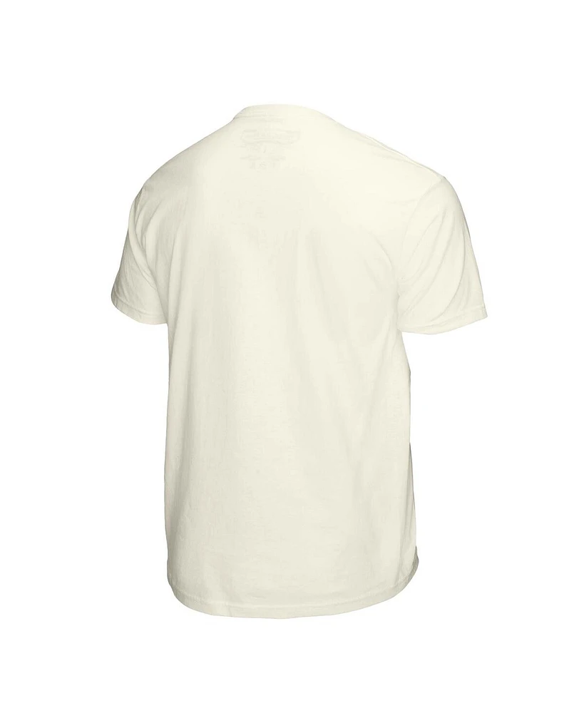 Mitchell & Ness Men's Cream Lsu Tigers Vintage Tone T-Shirt