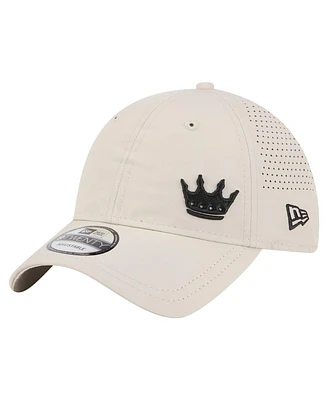 New Era Men's Tan Charlotte Fc Active 9TWENTY Adjustable Hat