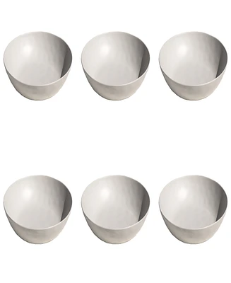 Abode Homewares Melamine 6-Pc. Low Bowls, Service For 6