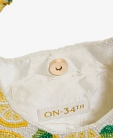 On 34th Hand Beaded Hobo Bag