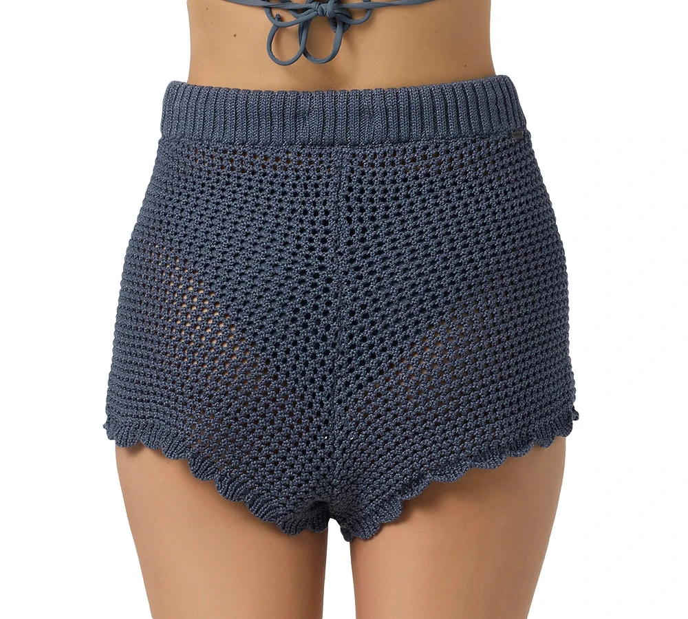 O'Neill Juniors Consuelo Crochet Pull-On Shorts