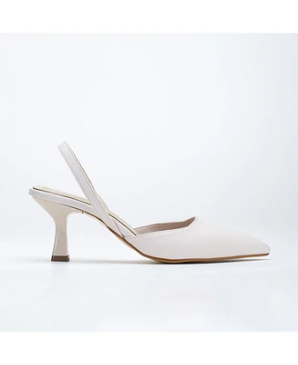 Rae Slingback Kitten Heel Pumps