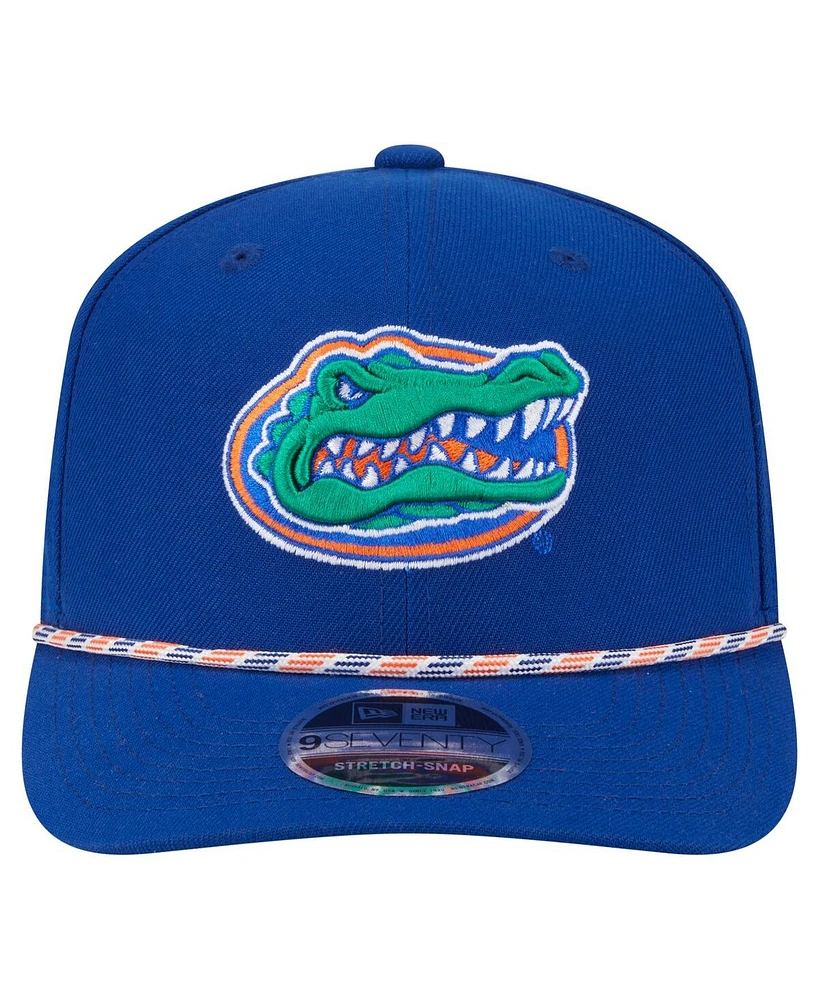 New Era Men's Royal Florida Gators Game Day Multi-Rope 9SEVENTY Stretch-Snap Hat
