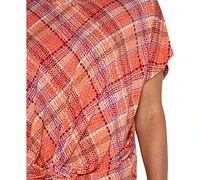Liverpool Los Angels Petite Twisted Crewneck Top