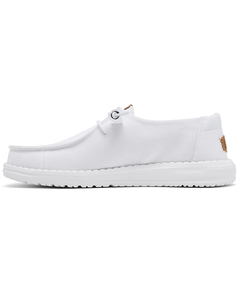 Hey Dude Women's Wendy Stretch Canvas Casual Moccasin Sneakers from Finish Line