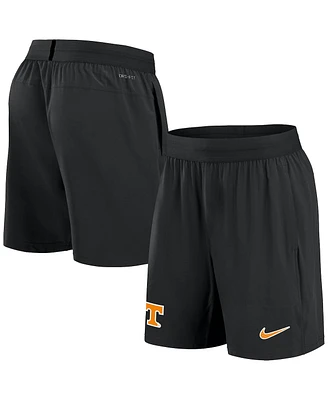 Nike Men's Black Tennessee Volunteers 2024 Sideline Performance Shorts