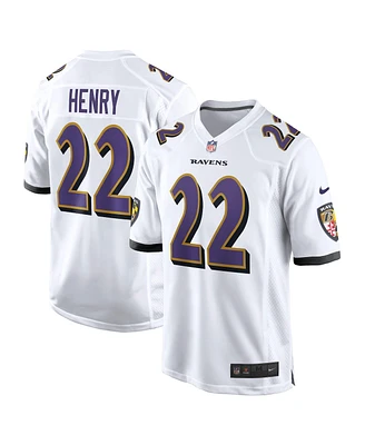 Nike Men's Derrick Henry White Baltimore Ravens Game Jersey