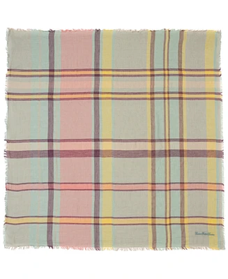 Lauren Ralph Lauren Spring Woven Plaid Square Scarf