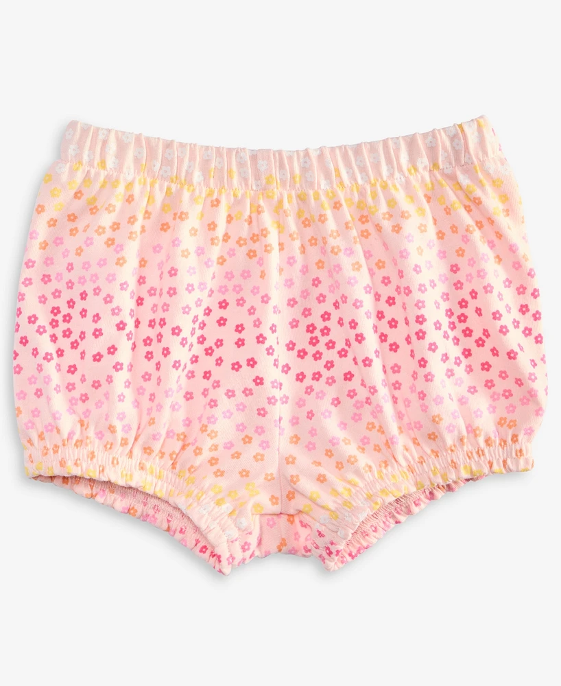 First Impressions Baby Girls Gradient Floral-Print Bloomers, Exclusively at Macy's