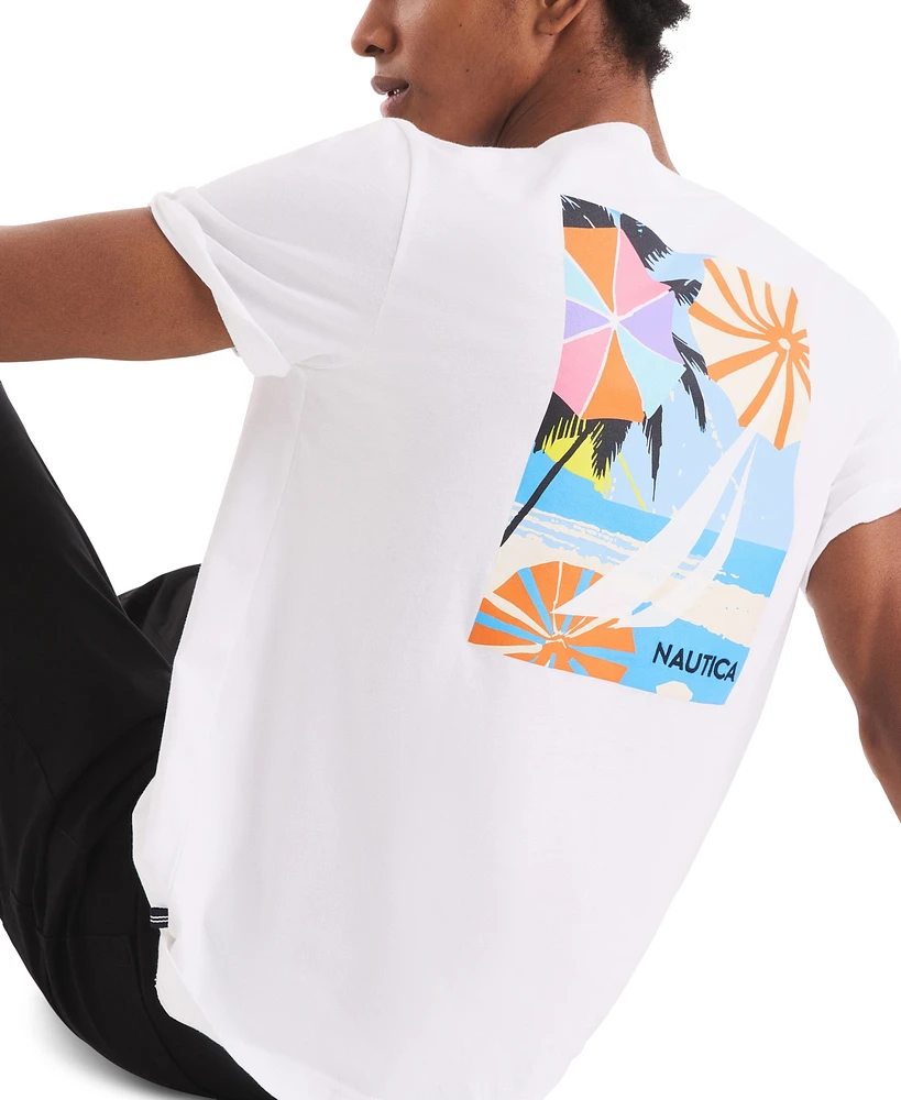 Nautica Men's Keep Calm Classic-Fit Graphic T-Shirt