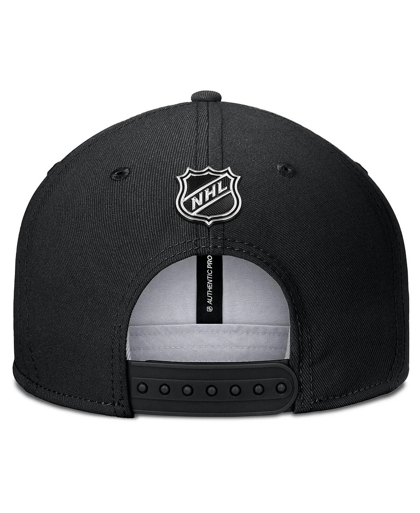 Fanatics Men's Black Ottawa Senators Authentic Pro Rink Snapback Hat