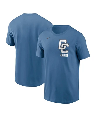 Nike Men's Blue Washington Nationals 2025 City Connect Wordmark T-Shirt