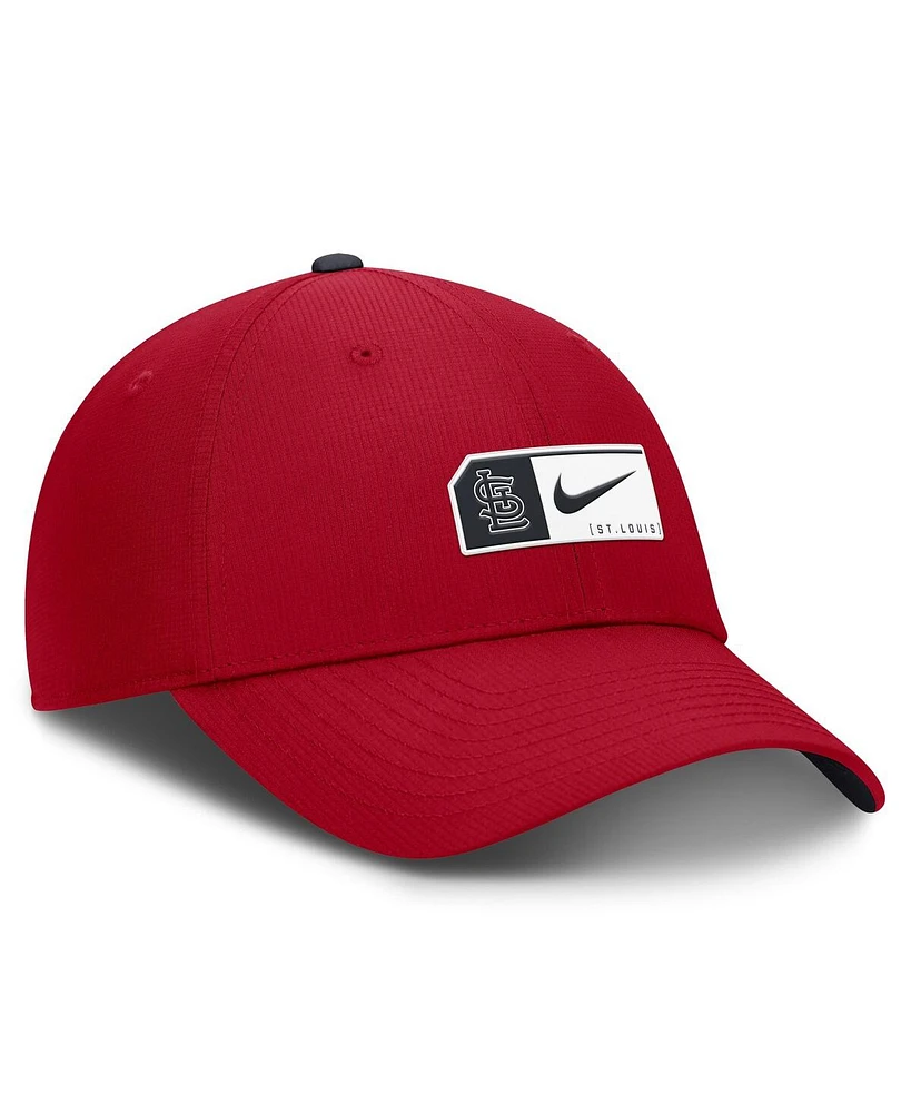 Nike Men's Red St. Louis Cardinals Club Primetime Adjustable Hat