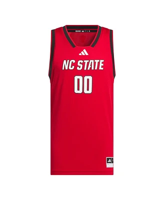 Adidas Men's 00 Red Nc State Wolfpack Replica Swingman Jersey