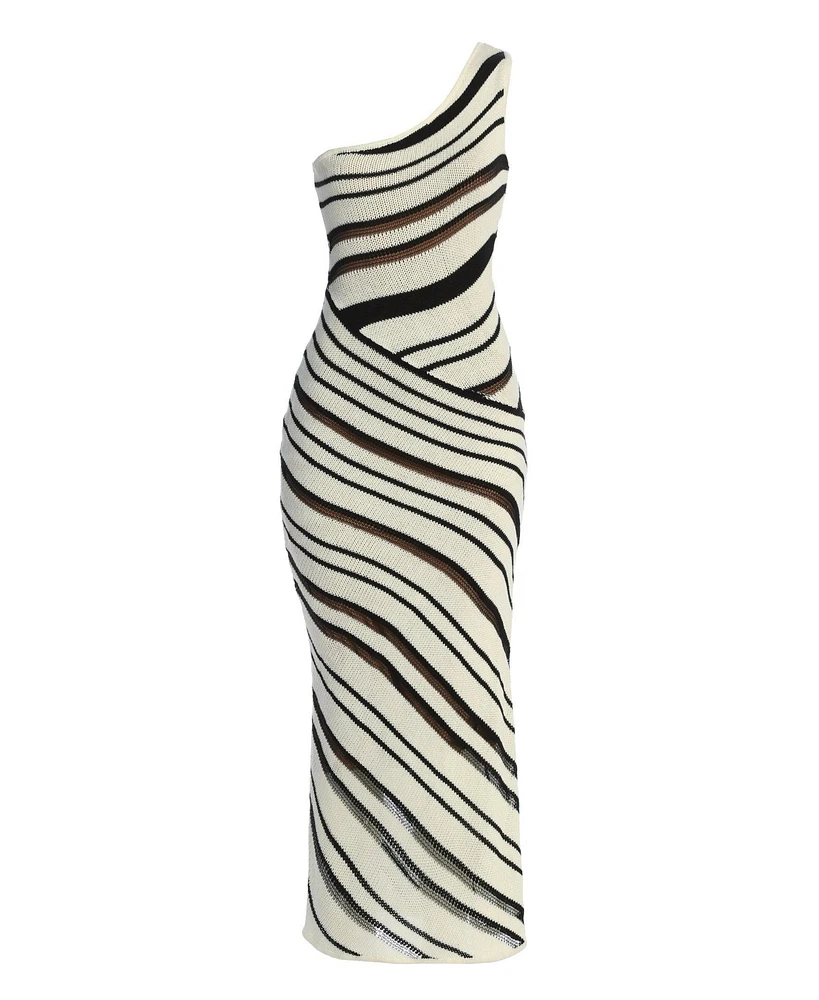 Jluxlabel Women's Sanibel Ruched Maxi Knit Dress