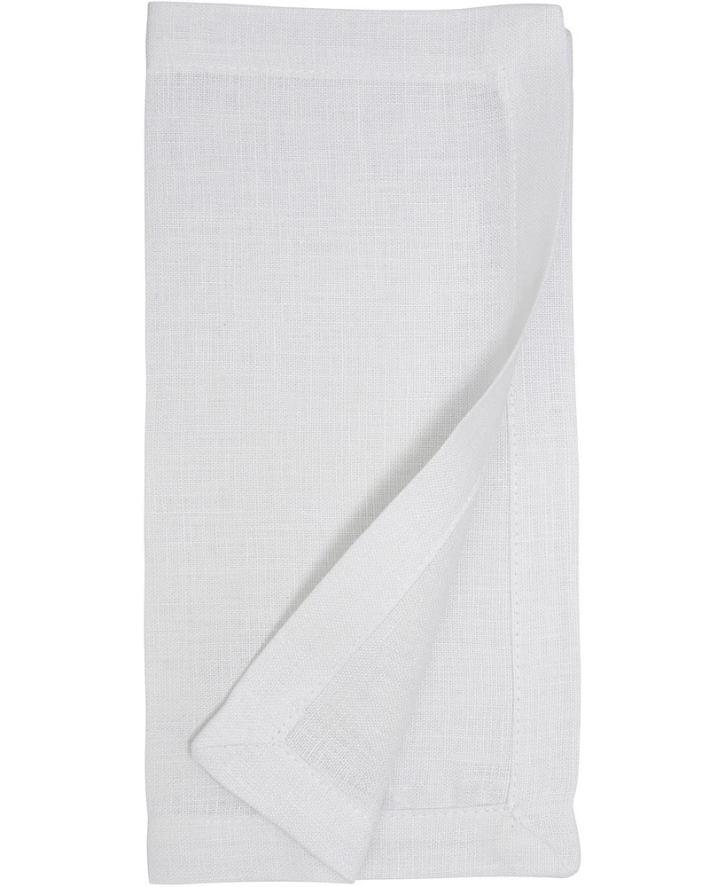 Saro Lifestyle Pure Linen Tea Napkins