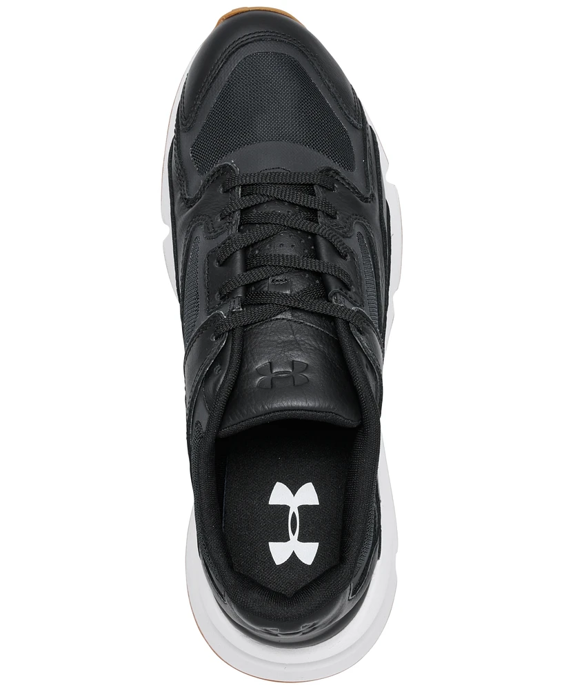 Under Armour Men's Ua Forge 96 Leather Low Casual Sneakers from Finish Line