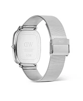 Daniel Wellington Men's Analog Silver-Tone Stainless Steel Watch