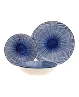 Godinger Laura Blue 12 Pc. Dinnerware Set, Service for 4