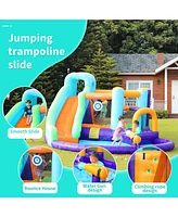 Ltmate Global Inc. Bounce House for Kids 3-12 Inflatable Slide Jumping Bounce Castle Blow Up Toddler Bouncy House for Kids Outdoor with Slide and Blow