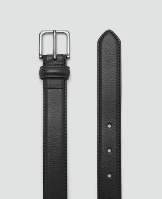 Mango Men's Leather Belt
