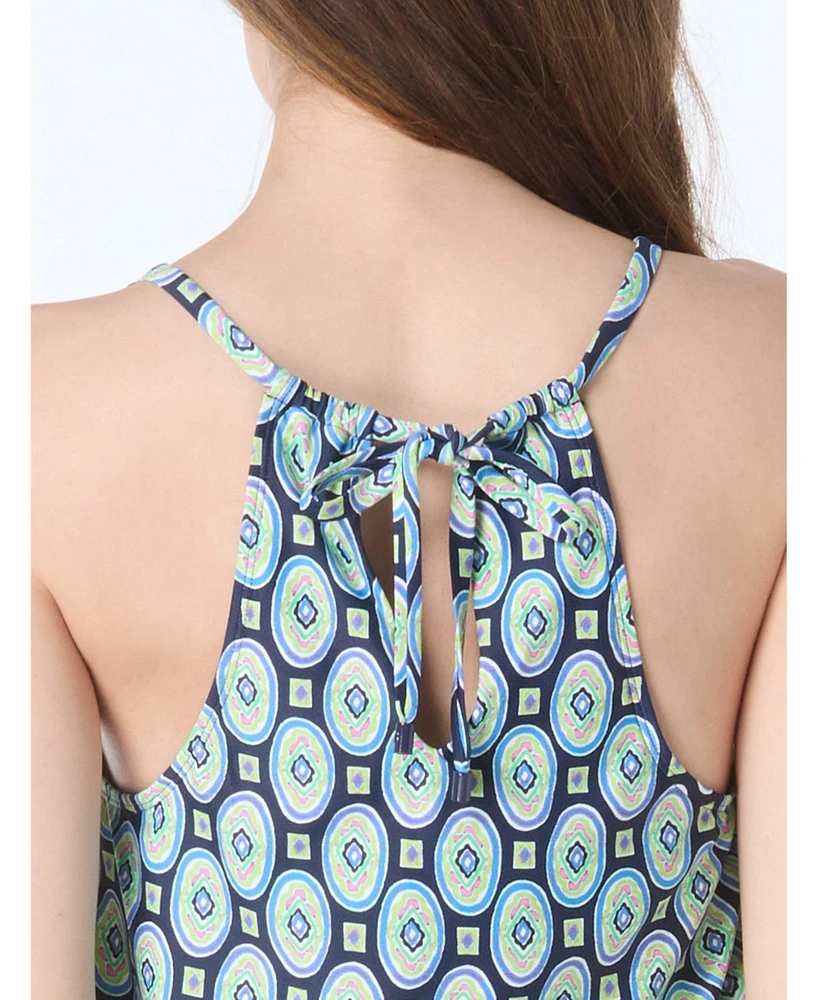 Beach House Women's Swim Nikki Scarf Textured Tankini Top