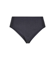 Lscn by Lascana Women's Shimmer High Waisted Bikini Swimsuit Bottom cup sizing