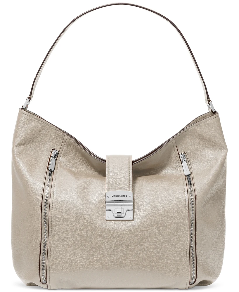 Michael Kors Extra Large Leather Hobo Shoulder Bag