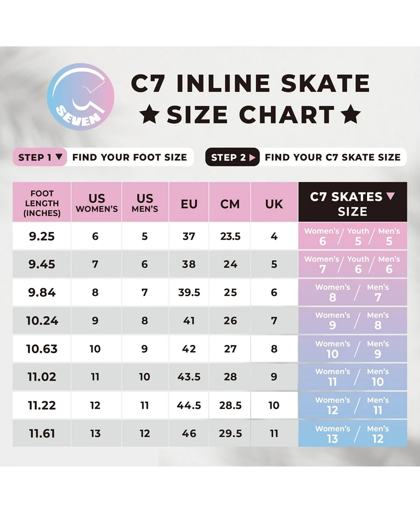 C7skates Dark Magic Quad Roller Skates (Enchanted Forest