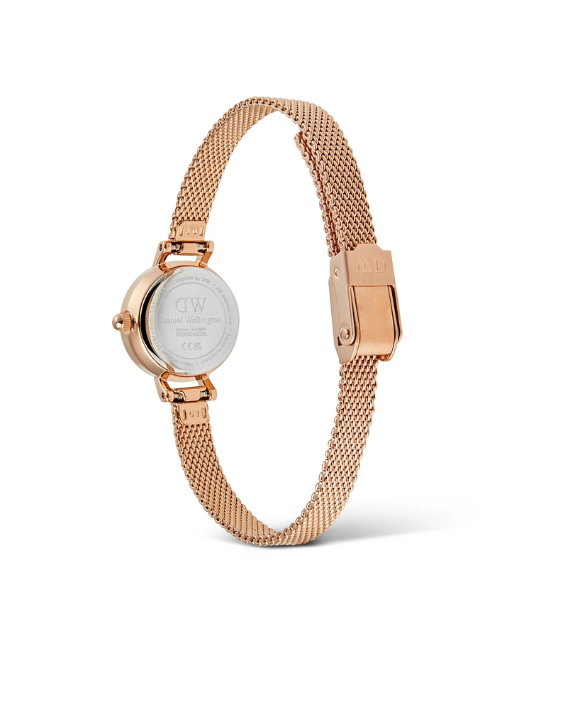Daniel Wellington Women's Analog Rose Gold Tone Stainless-Steel Watch