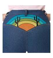 Unique Vintage Plus High Rise Flare Jeans