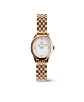 Daniel Wellington Women's Analog Rose Gold Tone Stainless-Steel Watch